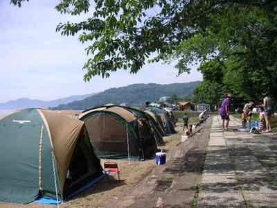 洞爺湖キャンプ